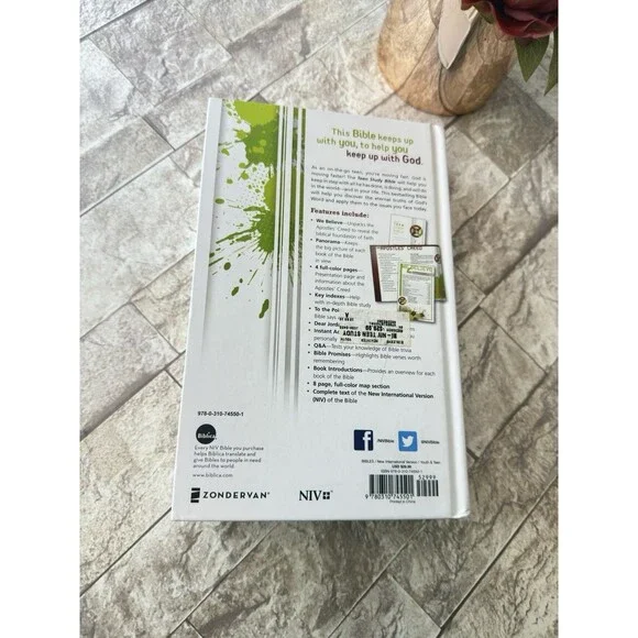 NEW Teen Study Bible-NIV by Zondervan - Picture 11 of 12